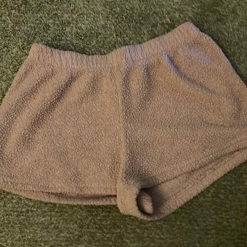 Fuzzy shorts